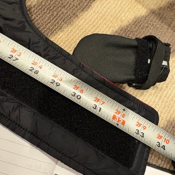 32 Degrees Dog Down Vest Red Plaid Puffer Jacket L - Picture 9 of 10